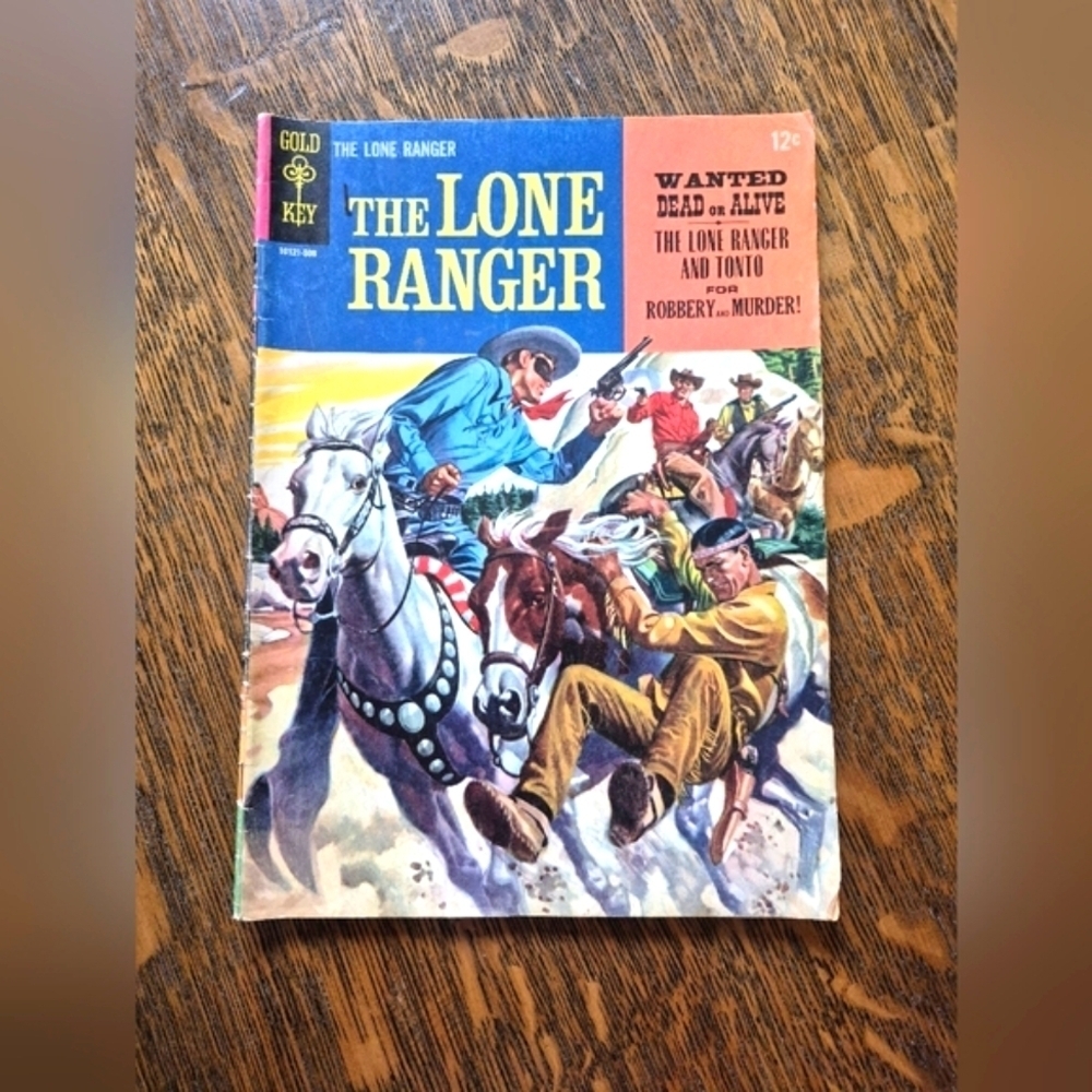 Gold Key Wanted Dead Or AliveThe Lone Ranger Comic Book